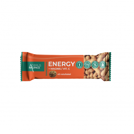 Užkandis - Energy + Magnis/ vit.C, 45 g