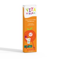 VITAMINUKAI, vitaminai su cinku, apelsinų skonio, 7 vnt.